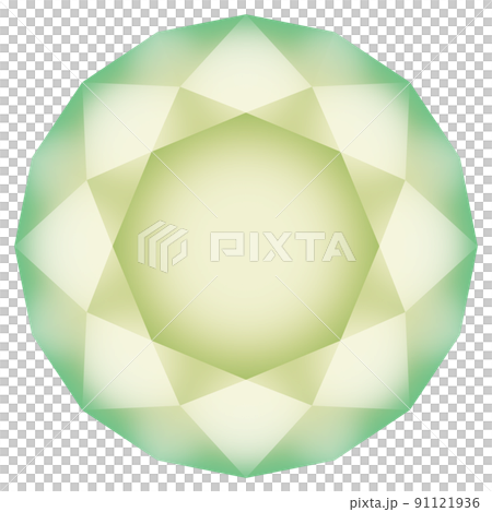 colorful diamond top view 91121936