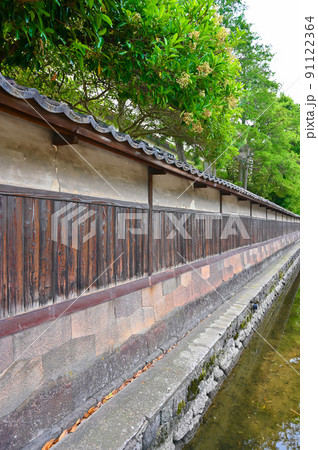 奥村家(宗家)上屋敷跡土塀　金沢市 91122364