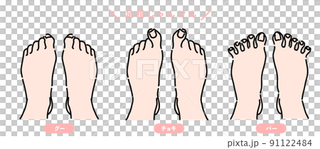 用腳趾玩石頭剪刀布訓練提高肌肉力量 91122484