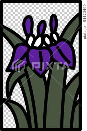 彩色 mini Hanafuda 鳶尾花 鳶尾花 小月 5 月鳶尾花渣 91123469