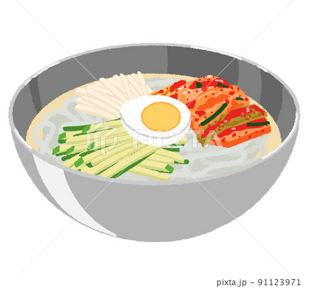 冷麺のイラスト 冷麺のイラスト 91123971