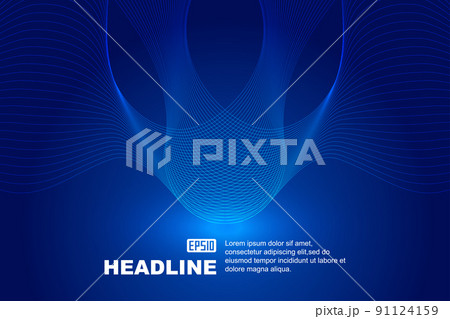 並ぶ 線 罫 91124159