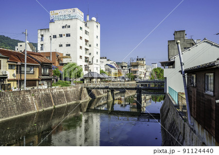 琴平 一之橋公園 金倉川 香川県琴平町 琴平 一之橋公園 金倉川 香川県琴平町 91124440