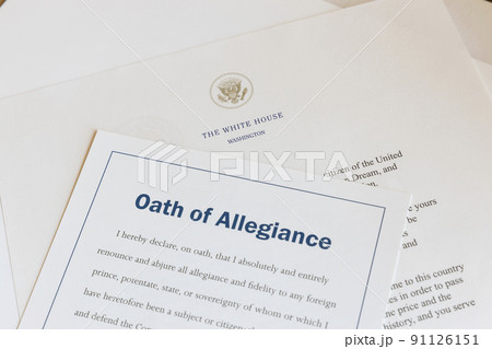 Oath of Allegiance document Oath of Allegiance document 91126151