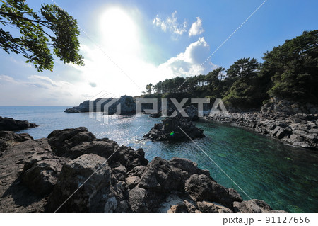済州島 ビーチ 海水浴場 91127656