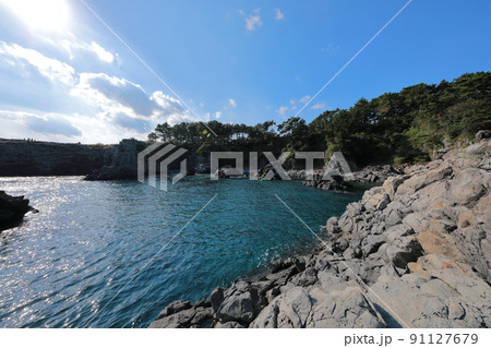 済州島 ビーチ 海水浴場 91127679