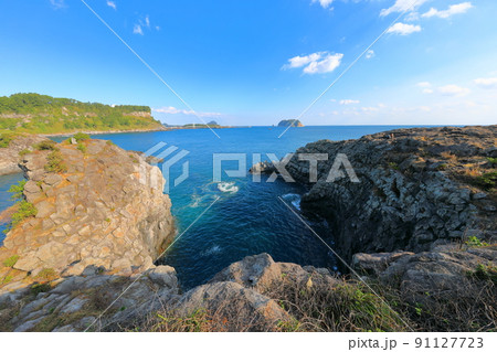 済州島 ビーチ 海水浴場 91127723