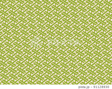 日本の伝統和柄 紗綾形模様 背景素材 日本の伝統和柄 紗綾形模様 背景素材 91128930