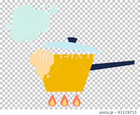 Scandinavian kitchen pot icon-one-handed pot spill 91129713