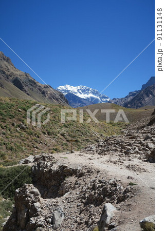 南米最高峰アコンカグア 91131148