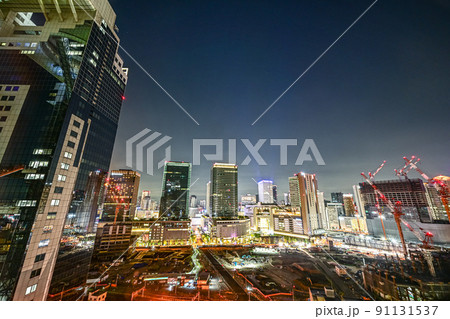 ウエスティン大阪からの梅田夜景 【大阪夜景】 ウエスティン大阪からの梅田夜景 【大阪夜景】 91131537