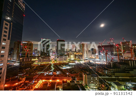 ウエスティン大阪からの梅田夜景 【大阪夜景】 ウエスティン大阪からの梅田夜景 【大阪夜景】 91131542