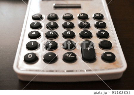 電卓の数字ボタン 電卓の数字ボタン 91132852