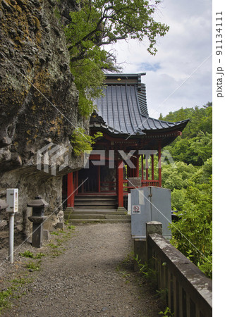 布引観音・布引山釈尊寺　観音堂　長野県小諸市 91134111