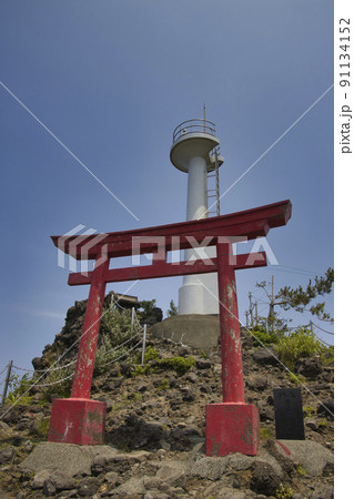 弁天岩　糸魚川ジオパーク　新潟県糸魚川市 91134152