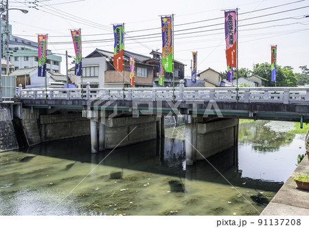 琴平 金倉川の橋 香川県琴平町 琴平 金倉川の橋 香川県琴平町 91137208