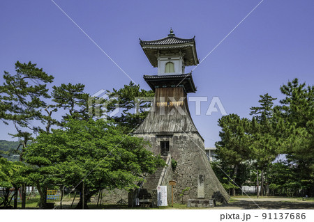 琴平　高灯籠　香川県琴平町 91137686