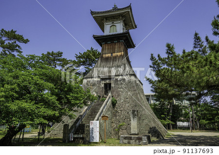 琴平　高灯籠　香川県琴平町 91137693