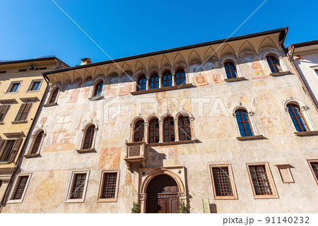 Ancient Palace in Renaissance Style - Palazzo Geremia Trento Italy 91140232