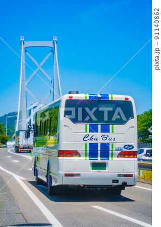 しまなみ海道　バス　因島大橋 91140862