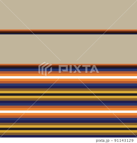 Horizontal striped seamless pattern background for fashion textiles, graphics 91143129