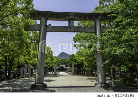 香川縣護國神社　鳥居　香川県善通寺市 91143898