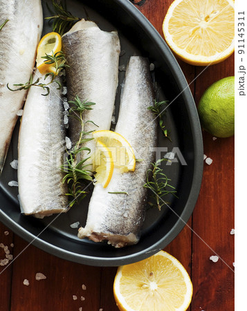 Fresh hake fish Fresh hake fish 91145311