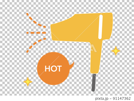 Hair dryer with high temperature setting Beauty appliances for hair care 91147362