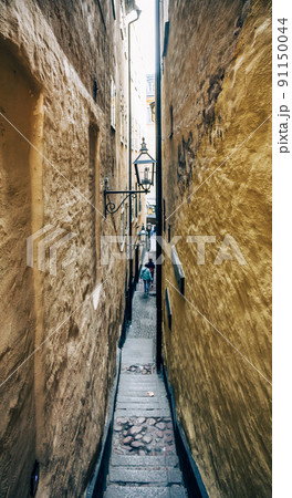 The narrowest street of Stockholm The narrowest street of Stockholm 91150044