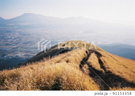 大観峰 阿蘇山頂からの景色 91153358