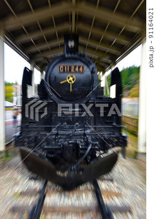 会津柳津駅　SL会津只見号（福島県） 91164021