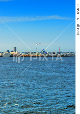 みなとみらい 横浜市風力発電所の風景 91165611