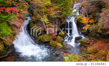 竜頭の滝（秋） 91166881