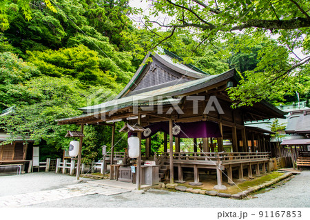 神奈川県鎌倉市 鎌倉宮　~拝殿～ 91167853