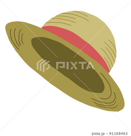 麦わら帽子のイラスト 91168463