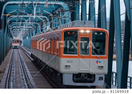 阪神電鉄8000系　急行梅田行 91169938