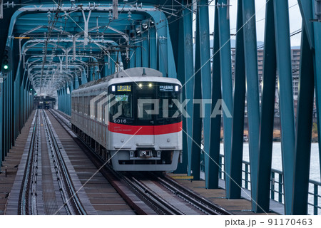 山陽電気鉄道6000系　直通特急梅田行 91170463