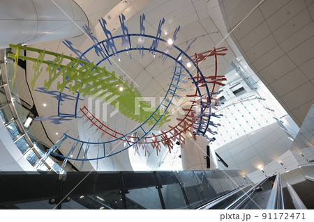 the new artwork at the admiralty station, hong kong 19 June 2022 the new artwork at the admiralty station, hong kong 19 June 2022 91172471