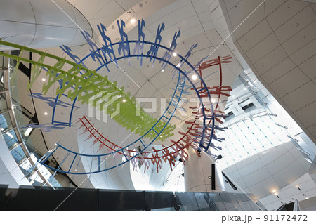 the new artwork at the admiralty station, hong kong 19 June 2022 the new artwork at the admiralty station, hong kong 19 June 2022 91172472