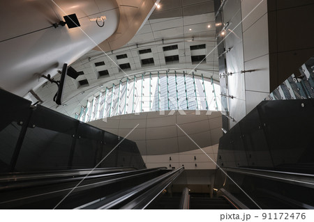 the group of Escalator at the admiralty station, hong kong 19 June 2022 the group of Escalator at the admiralty station, hong kong 19 June 2022 91172476