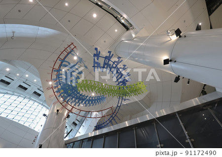 the new artwork at the admiralty station, hong kong 19 June 2022 the new artwork at the admiralty station, hong kong 19 June 2022 91172490