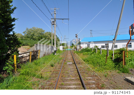 弘南鉄道大鰐線　小栗山駅 91174345