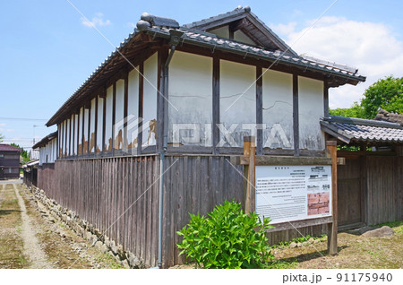 福岡県久留米市の県指定文化財草野最古の鹿毛家住宅 91175940