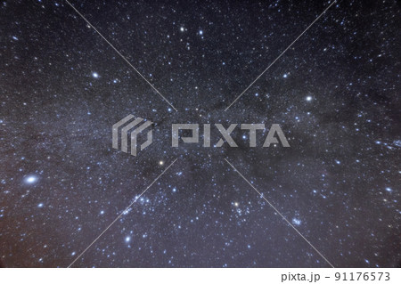 冬の星座（冬のダイヤモンド） 91176573
