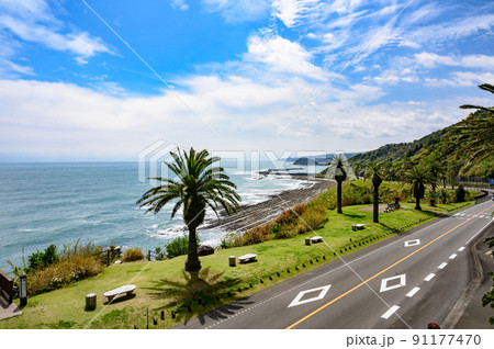 宮崎　道の駅フェニックスからの眺め 91177470