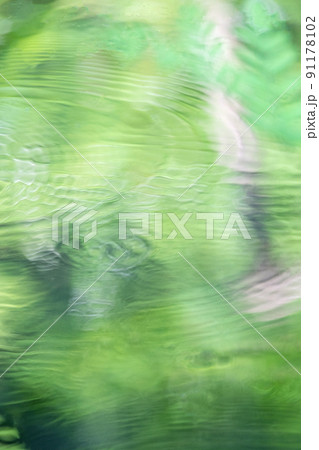 背景素材 公園の水面に映るエコイメージ(打吹公園) 背景素材 公園の水面に映るエコイメージ(打吹公園) 91178102