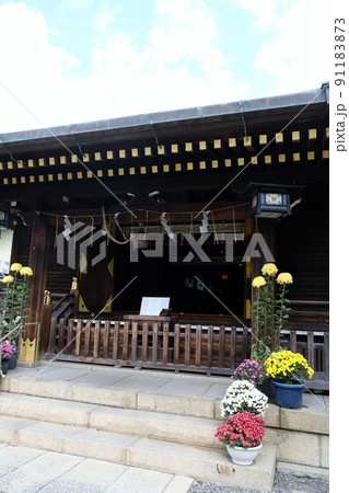 春日神社は住宅地の一角にある大田区新井宿に鎮座する 春日神社は住宅地の一角にある大田区新井宿に鎮座する 91183873