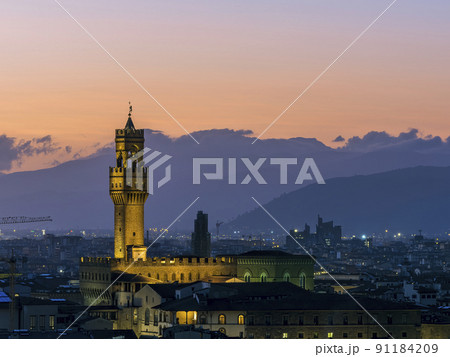 イタリア・フィレンツェ ヴェッキオ宮殿 / Palazzo Vecchio 91184209