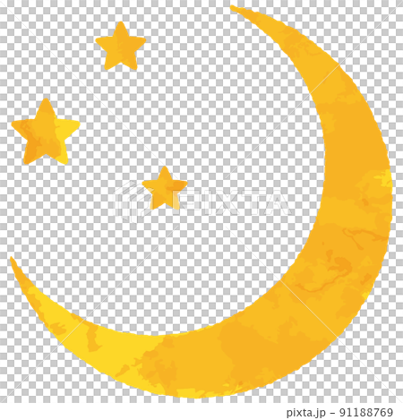 Moon and star 91188769