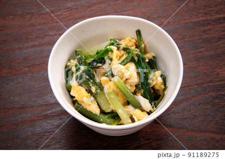 ミョウガタケの卵とじ ミョウガタケの卵とじ 91189275